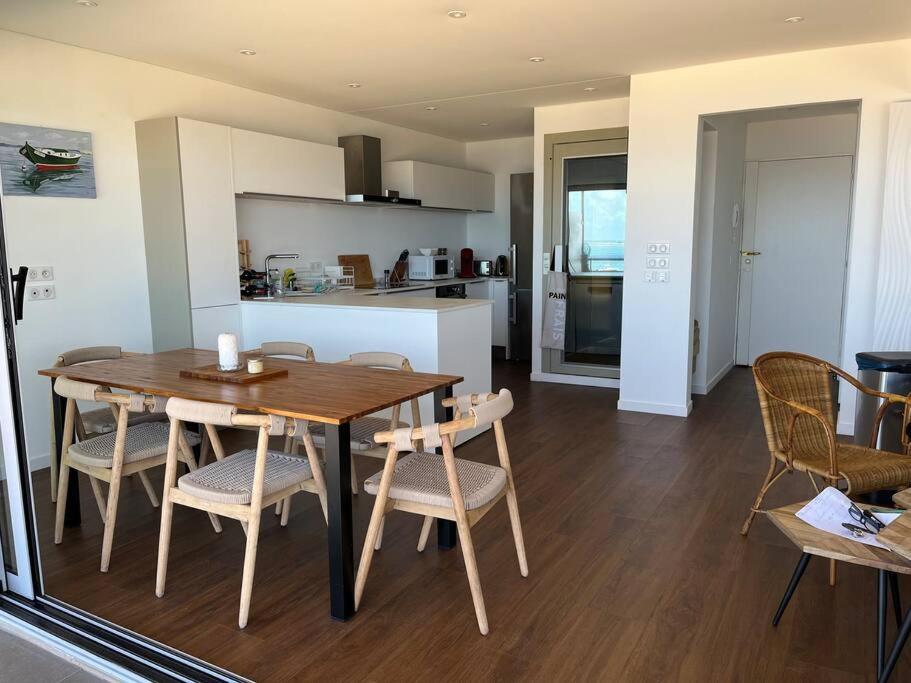 Premiere Ligne Acces Prive Et Direct A La Plage Vue Mer Arcachon Exterior photo