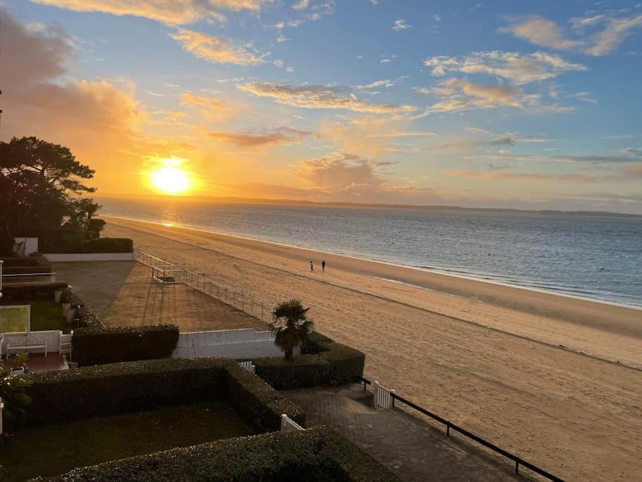 Premiere Ligne Acces Prive Et Direct A La Plage Vue Mer Arcachon Exterior photo