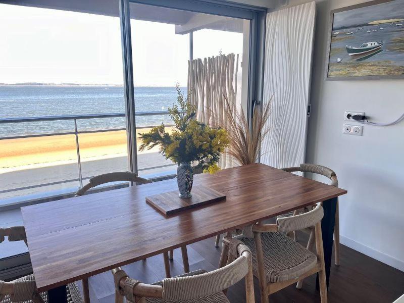 Premiere Ligne Acces Prive Et Direct A La Plage Vue Mer Arcachon Exterior photo